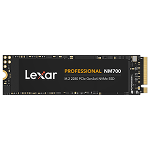 Lexar LNM620 256GB M.2 PCIe Gen 3x4 NVMe SSD-LNM620X256G-RNNNG