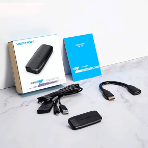 Vention Wireless Hd Dongle WiFi Display Adapter 4K 2.4G Video Casting Display Dongle with Extension Cable 