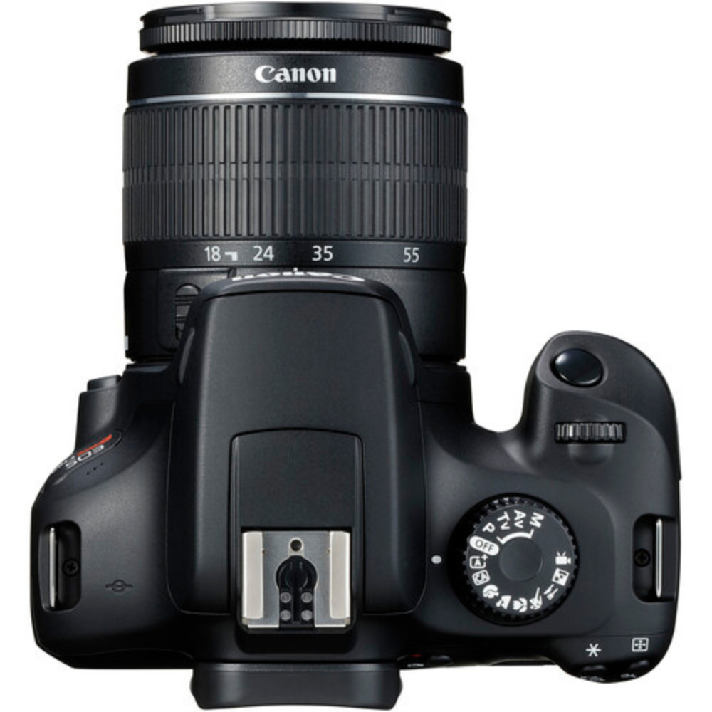 Canon EOS 4000D DSLR Camera and EF-S 18-55 mm