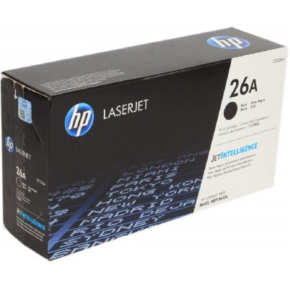 HP 26A Black Original LaserJet Toner Cartridge- CF226A