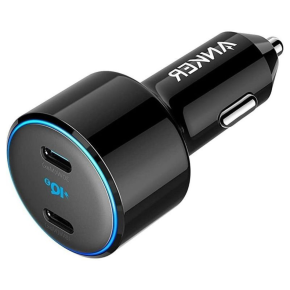 Anker PowerDrive+ III Duo Origin 2 (48W) USB C PD-30W - 18W Car Charger - Black | AN.A2725H11.BK