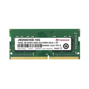Transcend Laptop RAM DDR4 16GB 2666 – JM2666HSE-16G