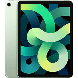 2020 Apple iPad Air (10.9-inch, Wi-Fi + Cellular, 64GB) - Green (4th Generation)