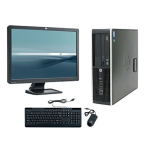 HP 8300 Elite SFF Desktop CPU Intel Core i5 @3.0GHz 4GB RAM 500GB HDD DVDrw Keyboard Mouse Plus 19