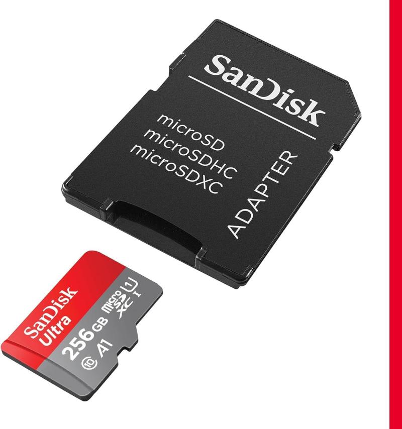 SanDisk MicroSD 256GB Class 10 150MB/s– SDSQUAC-256G-GN6MN