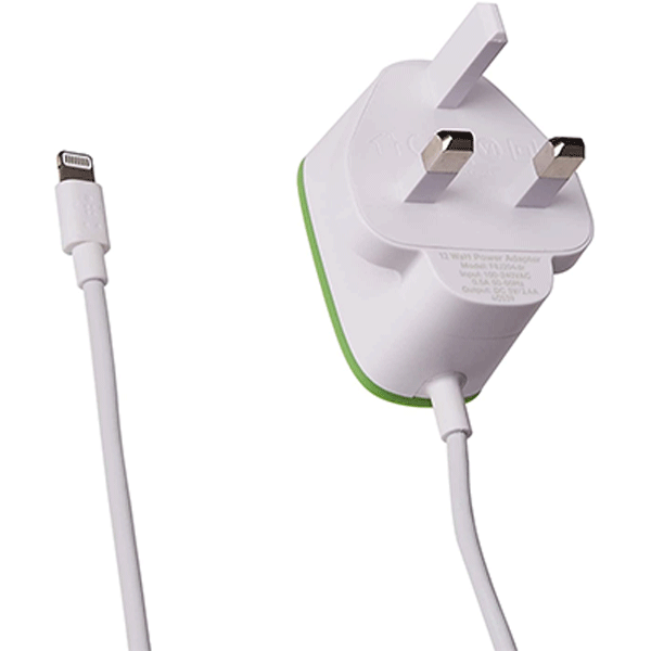 Belkin 1.8M Lightning Mains Charger White (F8J204DR06-WHT)