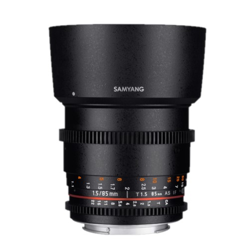 Samyang 85mm T1.5 AS IF UMC II Cine Lens for Canon EF