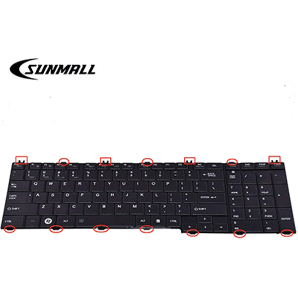 Toshiba Satellite C660 Laptop Replacement Keyboard