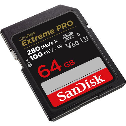 SanDisk 64GB Extreme PRO 280MB/s – SDSDXEP-064G-GN4IN