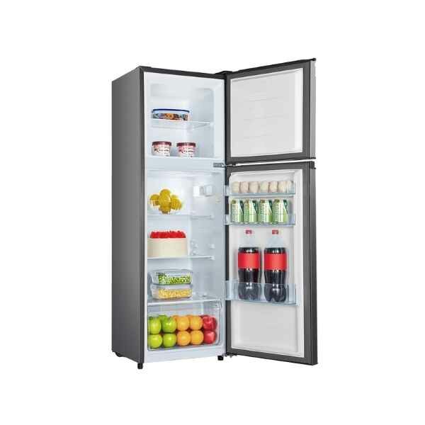 Hisense REF205DR 205L Double Door Fridge – Silver