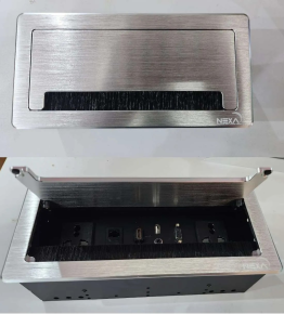 Nexa Multifunction Flip-up Socket (Silver)