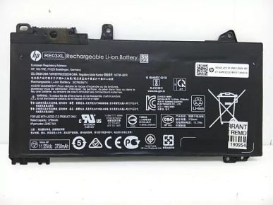  HP ProBook 440 G7 Battery RE03XL 45Wh 11.55V 