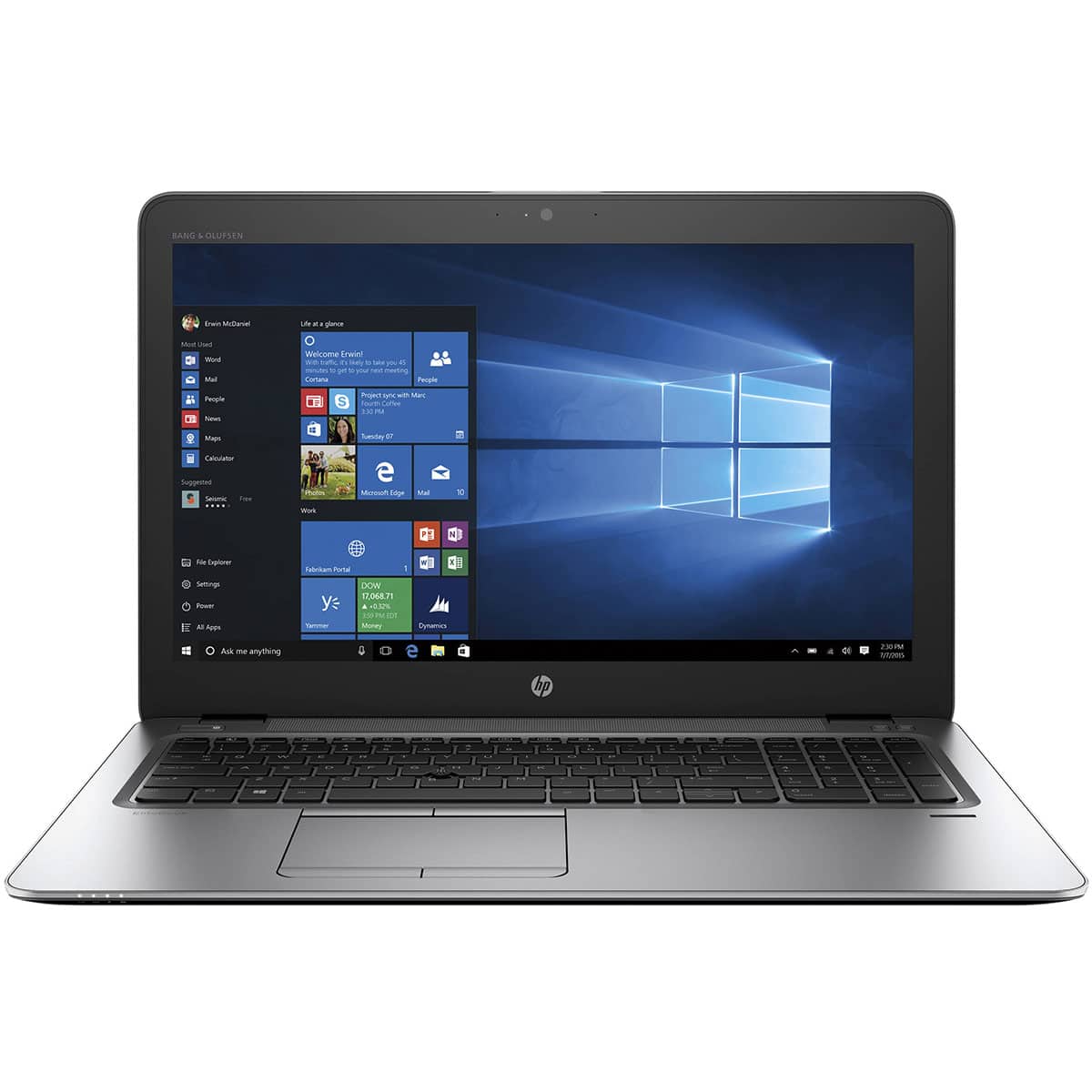 Hp 850 G4 corei7 7th gen 8gb 256gb 15.6