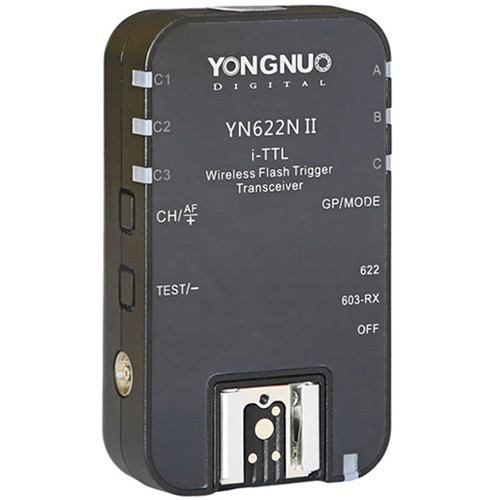 Yongnuo YN622N II i-TTL Wireless Flash Trigger Transceiver for Nikon