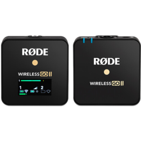 Rode Wireless GO II 2-Person Compact Digital Wireless Microphone System/Recorder (2.4 GHz)