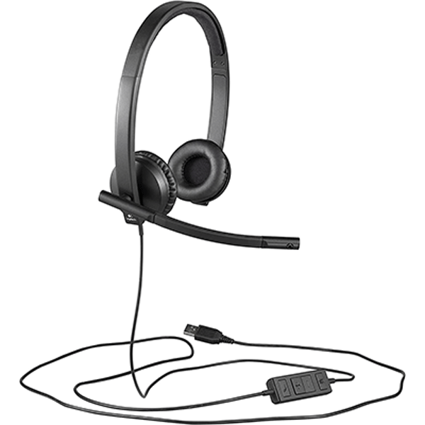 Logitech H570e Mono USB Headset - (981-00057)