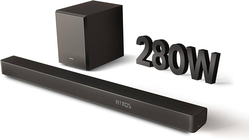 Hisense AX3100G 3.1CH Soundbar, 280W