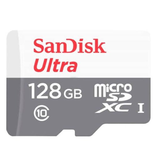 SanDisk MicroSD CLASS 10 100MBPS 128GB without Adapter – SDSQUNR-128G-GN6MN