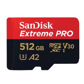 SanDisk 512GB Extreme PRO microSDXC -SDSQXCD-512G-GN6MA