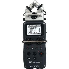 Zoom H5 Portable Handy 4 Track Interchangeable Digital Audio Recorder System