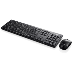 Lenovo 100 Wireless Combo Keyboard & Mouse (GX30L66303)