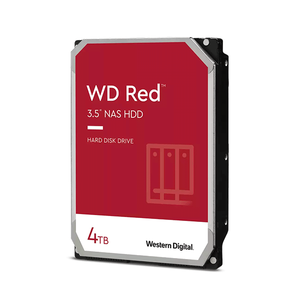 Western Digital 4TB WD Red NAS Internal Hard Drive HDD - 5400 RPM, SATA 6 Gb/s, SMR, 256MB Cache, 3.5 Inches (WD40EFAX)