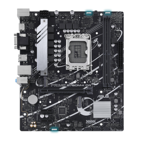 Custom Gaming Desktop PC, ASUS Prime B760M-K D4 Motherboard, Intel Core i7-12700 Processor, DeepCool AG400 120mm ARGB CPU Air Cooler Black, TeamGroup T-Force Delta RGB 16GB (2x8GB) DDR4 3200 MHz RAM Black- 01GAM0006