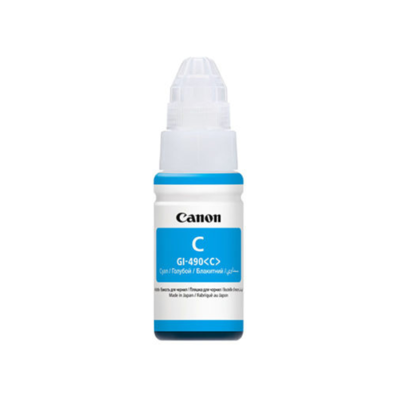 Canon GI-490 Cyan Ink Bottle