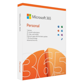 Microsoft® Office 365 Personal English Subscription 1 Year Africa – QQ2-01403