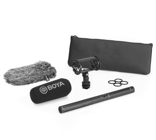 Boya BY-PVM3000S Shotgun microphone for DSLs & smartphones