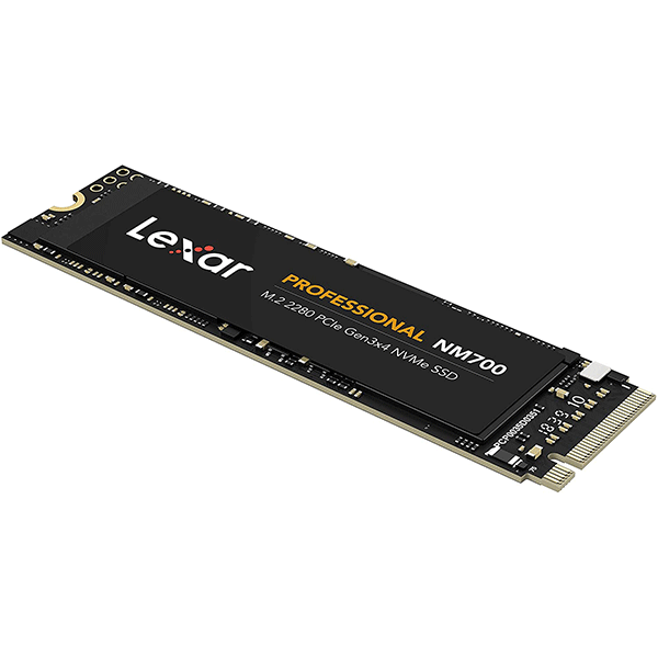 Lexar Professional NM700 M.2 2280 PCIe NVMe 256GB SSD, Gaming, Up To 3500MB/s (LNM700-256RB)