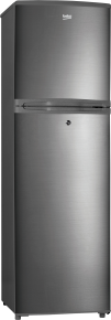 Beko BAD230 KE 166L Double Door Fridge – Inox, Direct Cool