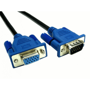1.5m High Resolution Monitor VGA Cable Blue Head