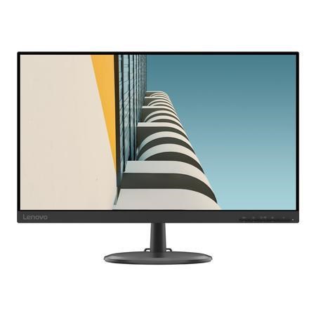 Lenovo C27-30 Monitor 27 Inches FHD VA, 75 Hz, 5ms 3-Side Borderless Input Connectors VGA+HDMI - Raven Black | (62AAKAT6UK)