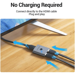 VENTION 2 PORT HDMI BIDIRECTIONAL SWITCHER -VEN-AFLH0