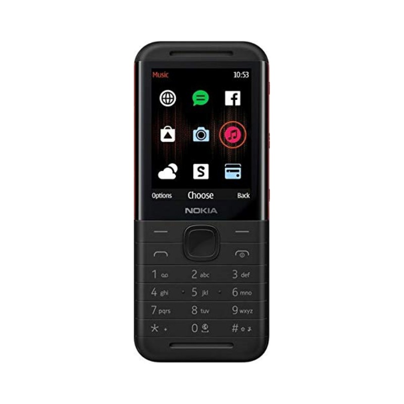 Nokia 5310 Dual SIM Feature Phone with MP3 Player, Wireless FM Radio and Rear Camera