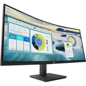 HP P34hc G4 WQHD USB-C Curved Monitor 34″– 21Y56AS