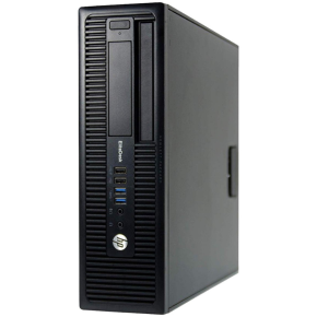 HP EliteDesk 705 G2 Small Form Factor Desktop Computer 4GB RAM 500GB HDD DVD Drive 3.5 GHz AMD PRO A10