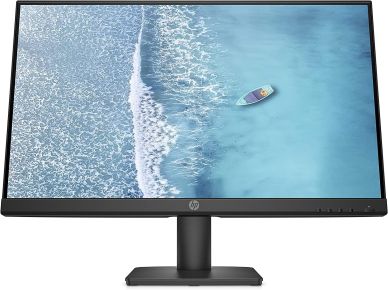 HP V241iB 23.8" FHD Monitor, Connectivity : 1 VGA; 1 HDMI 1.4 (with HDCP support); 1 DisplayPort™ 1.2 in (with HDCP support) - 453D6AS