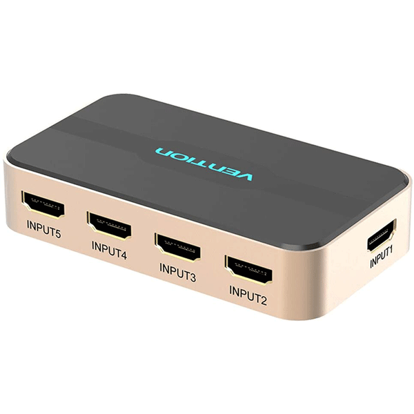 VENTION HDMI SWITCH 5 IN 1 OUT - VEN-ACDG0