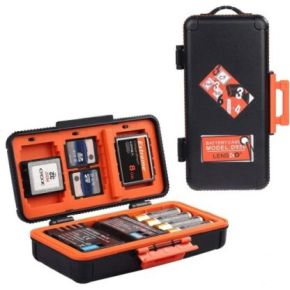 LENSGO Battery &amp Memory Card Hard Protector Case