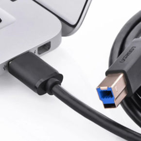 UGREEN USB 3.0 AM to BM Print Cable 2m Black - US210