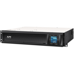 APC 1000VA Smart UPS with SmartConnect, SMC1000-2UC Rack Mount UPS Battery Backup, Sinewave, AVR, 120V, Line Interactive Uninterruptible Power Supply Black