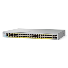Cisco Systems Catalyst 2960L 48 Port GigE PoE 4 x 1G SFP- WS-C2960L-48PS-LL