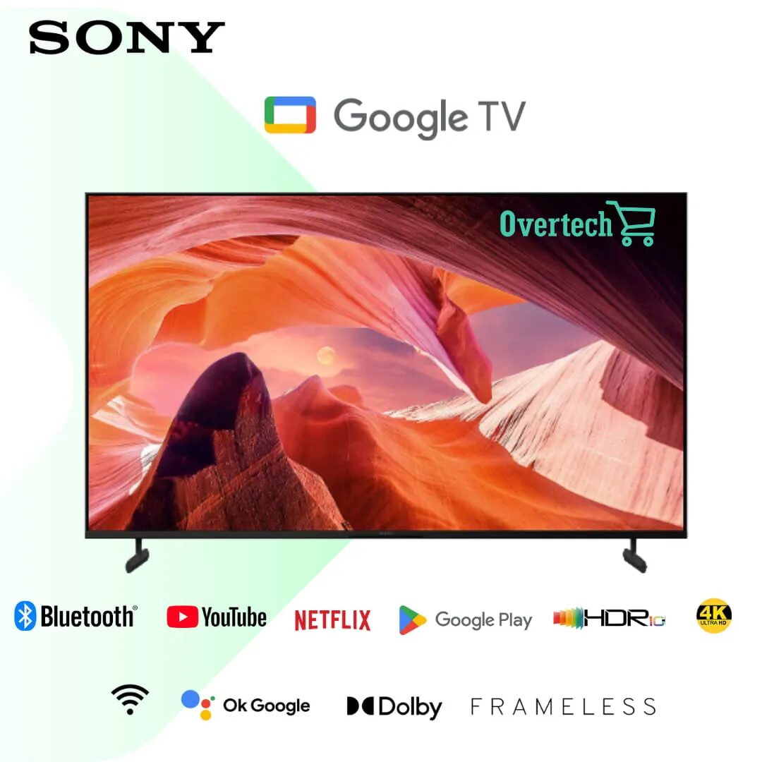 Sony 65X80L 65 Inch Smart 4K UHD Google TV with HDR10