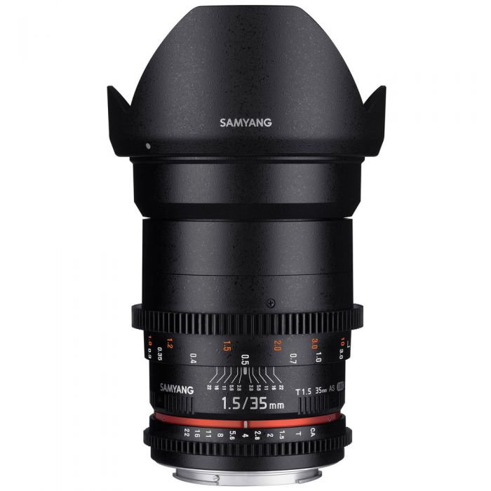 Samyang 35mm T1.5 AS UMC Cine Lens for Canon EF Mount