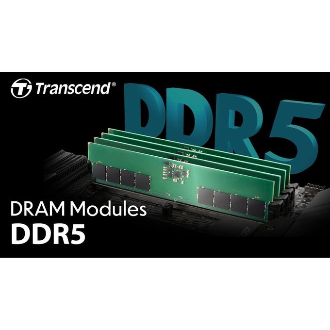 Transcend Desktop RAM DDR5 32GB 4800-JM4800ALE-32G