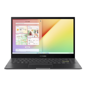ASUS Vivobook Flip 14, Core i5 1135G7, 8GB, 256GB SSD, Windows 11 Home, 14″ FHD Touch, Indie Black – 90NB0S01-M00F50