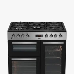 Beko KDVF90X 5 Gas Burner Cooker – Stainless Steel