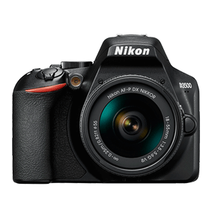 Nikon D3500 DX-Format DSLR Two Lens Kit with AF-P DX NIKKOR 18-55mm f/3.5-5.6G VR LENS & AF-P DX NIKKOR 70-300mm f/4.5-6.3G ED